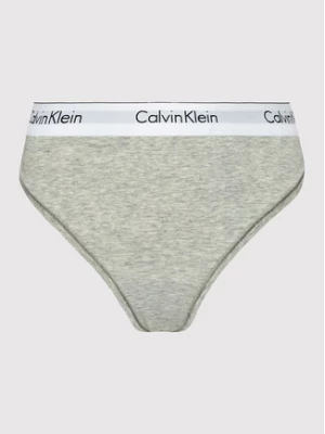 Calvin Klein Underwear Stringi 000QF5117E Szary