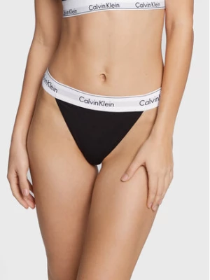 Calvin Klein Underwear Stringi 000QF7013E Czarny