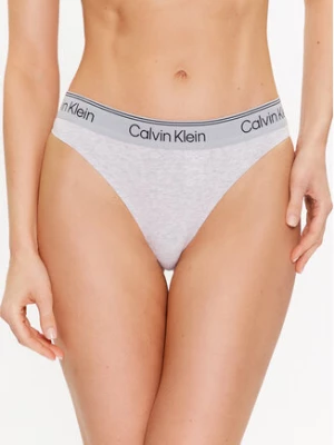 Calvin Klein Underwear Stringi 000QF7188E Szary