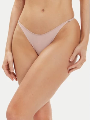 Calvin Klein Underwear Stringi 000QF7323E Różowy