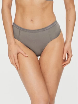 Calvin Klein Underwear Stringi 000QF7431E Szary