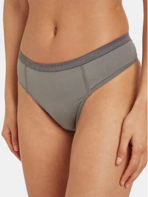 Calvin Klein Underwear Stringi 000QF7431E Szary