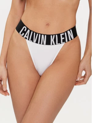 Calvin Klein Underwear Stringi 000QF7638E Biały