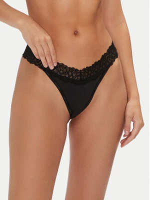 Calvin Klein Underwear Stringi 000QF7838E Czarny