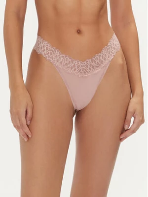 Calvin Klein Underwear Stringi 000QF7838E Różowy