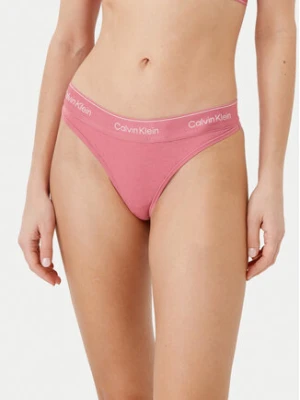 Calvin Klein Underwear Stringi 000QF7878E Różowy