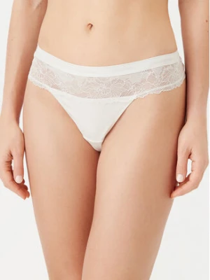 Calvin Klein Underwear Stringi 000QF7980E Écru