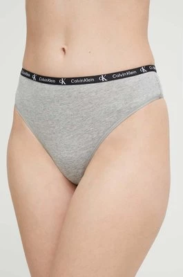 Calvin Klein Underwear stringi 2-pack kolor szary