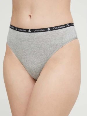 Calvin Klein Underwear stringi 2-pack kolor szary