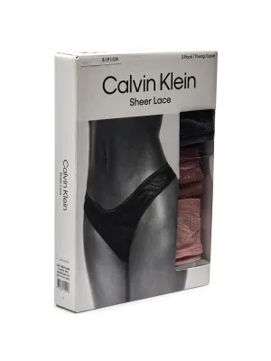 Calvin Klein Underwear Stringi 3-pack