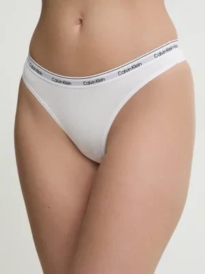 Calvin Klein Underwear stringi kolor biały 000QD5043E