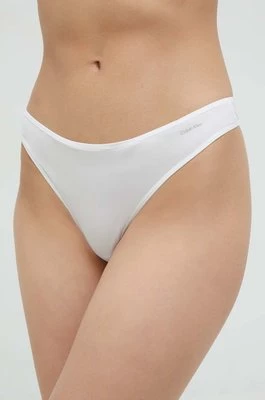 Calvin Klein Underwear stringi kolor biały
