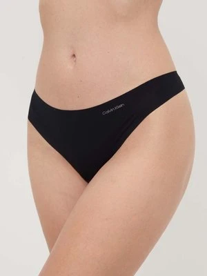 Calvin Klein Underwear stringi kolor czarny 0000D3428E