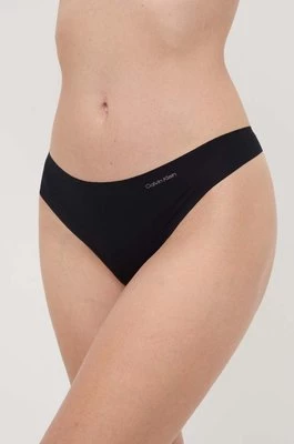 Calvin Klein Underwear stringi kolor czarny 0000D3428E