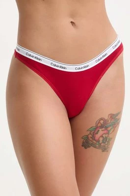 Calvin Klein Underwear stringi kolor czerwony 000QD5043E