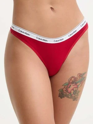 Calvin Klein Underwear stringi kolor czerwony 000QD5043E