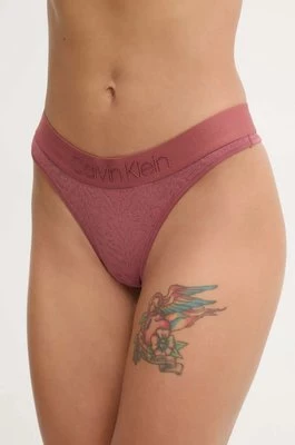 Calvin Klein Underwear stringi kolor czerwony 000QF7287E