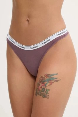 Calvin Klein Underwear stringi kolor różowy 000QD5043E