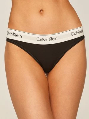 Calvin Klein Underwear stringi kolor szary 0000F3786E