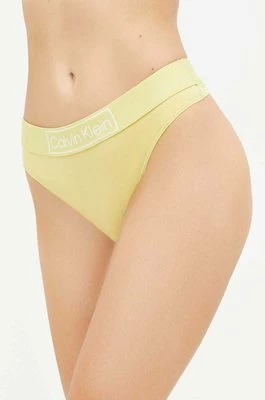 Calvin Klein Underwear stringi kolor żółty