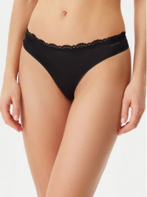 Calvin Klein Underwear Stringi LV00QD5270 Czarny
