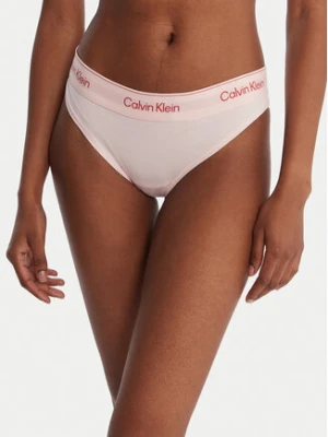 Calvin Klein Underwear Stringi LV00QF8518 Różowy