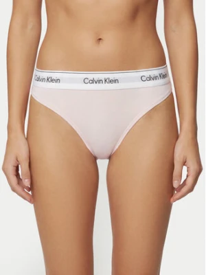 Calvin Klein Underwear Stringi LV00QF8518 Różowy