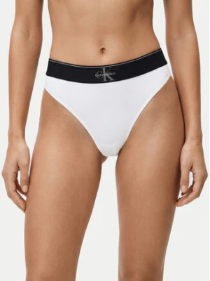 Calvin Klein Underwear Stringi LV00QF8813 Biały