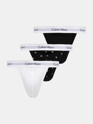 Calvin Klein Underwear stringi męskie bawełniane z elastanem 3-pack