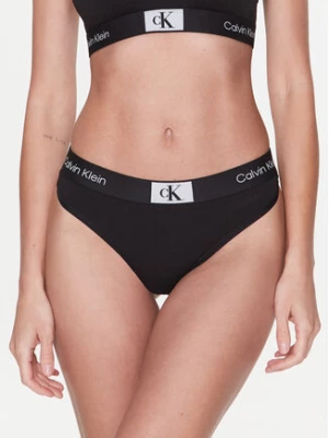 Calvin Klein Underwear Stringi Modern 000QF7221E Czarny