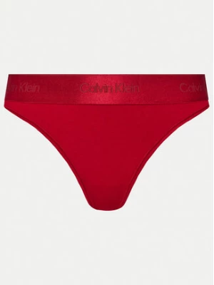 Calvin Klein Underwear Stringi Thong 000QF7997E Bordowy