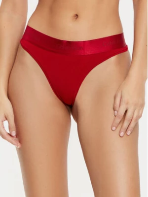 Calvin Klein Underwear Stringi Thong 000QF7997E Bordowy