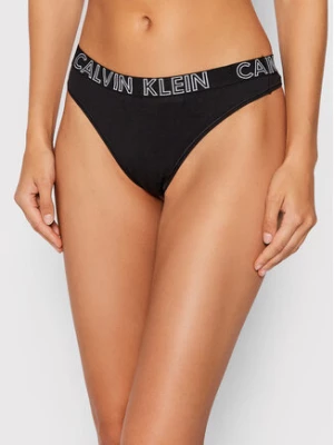 Calvin Klein Underwear Stringi Ultimate 000QD3636E Czarny