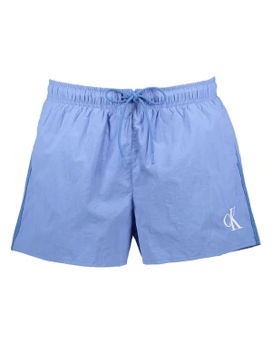 CALVIN KLEIN UNDERWEAR Szorty kąpielowe w kolorze niebieskim rozmiar: S