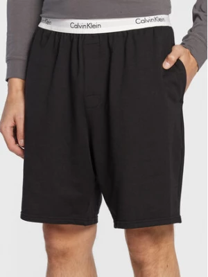 Calvin Klein Underwear Szorty piżamowe 000NM2303E Czarny Regular Fit