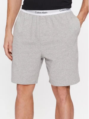 Calvin Klein Underwear Szorty piżamowe 000NM2303E Szary Regular Fit