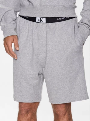 Calvin Klein Underwear Szorty piżamowe 000NM2417E Szary Regular Fit