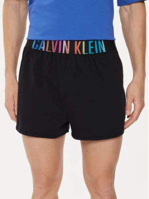 Calvin Klein Underwear Szorty piżamowe 000NM2636E Czarny Regular Fit