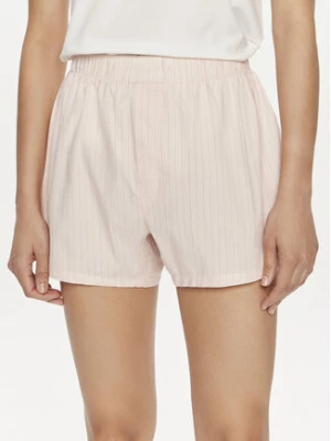 Calvin Klein Underwear Szorty piżamowe 000QS6892E Różowy Relaxed Fit