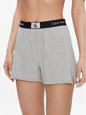 Calvin Klein Underwear Szorty piżamowe 000QS6947E Szary Regular Fit