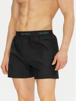 Calvin Klein Underwear Szorty piżamowe LV00NM2879 Czarny Regular Fit