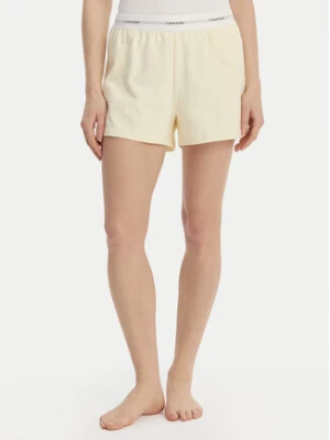 Calvin Klein Underwear Szorty piżamowe LV00QS7517 Żółty Regular Fit
