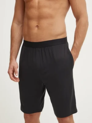 Calvin Klein Underwear szorty piżamowe męskie kolor czarny gładka LV00NM2824