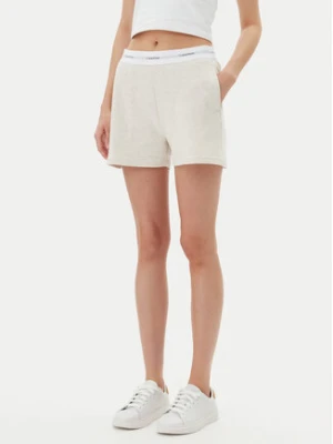 Calvin Klein Underwear Szorty sportowe 000QS7275E Beżowy Regular Fit