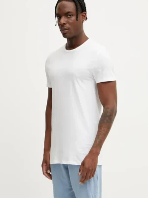 Calvin Klein Underwear t-shirt bawełniany lounge 3-pack męski kolor biały gładki LV00NB4051