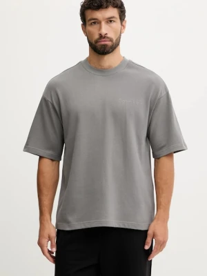 Calvin Klein Underwear t-shirt bawełniany męski kolor szary z aplikacją LV00NM2929