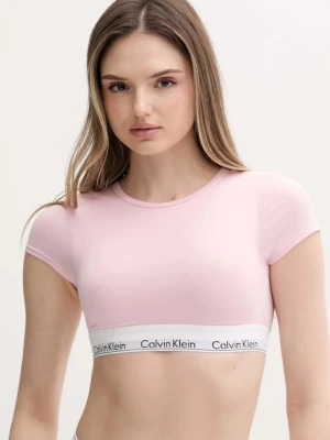 Calvin Klein Underwear t-shirt damski kolor różowy LV00QF7213