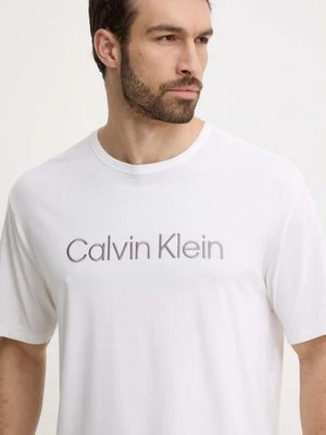 Calvin Klein Underwear t-shirt lounge kolor biały z aplikacją