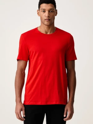 Calvin Klein Underwear T-shirt lounge męski bawełniany 3-pack niebieski