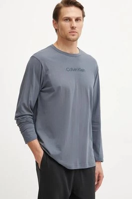 Calvin Klein Underwear t-shirt męskie kolor szary gładka 000NM2771E